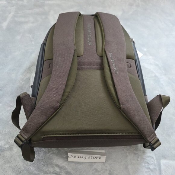 Troubadour Momentum Travel Business Backpack 13L Khaki NWT Men's / women's - Picture 9 of 12
